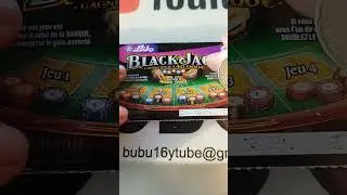 du black jack 😱#blackjack #shortsvideo #shortvideo #shorts #short #abonnetoi #grattage #fdj #what