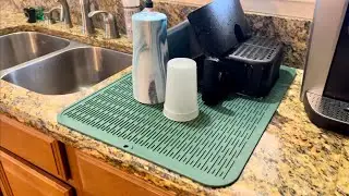 MicoYang Silicone Dish Drying Mat REVIEW