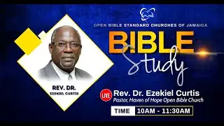 OBSCJ Convention 2021 - Friday Morning Bible Study
