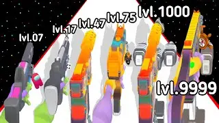 (2025) Weapon Upgrade Rush Level_Up Weapon 3D Part -4 Gameplay (New_Game)