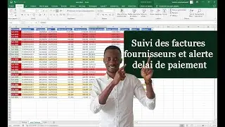 EXCEL Suivi des factures clients avec alerte des paiements