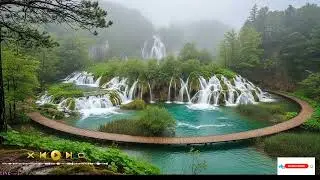 Quiet symphony on a rainy day of eternal peace