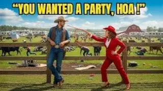 HOA Karen Invited 1000 People To Camp On My Land &mdash;So I Unleashed My Bulls and Everyone Ran Screaming