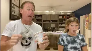 Dad & Daughter Reviews - Skillet Cinnamon Roll Ice Cream Review - Jeni's