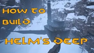 Helm's Deep tutorial - Learn to turn movie set into a proper castle.
