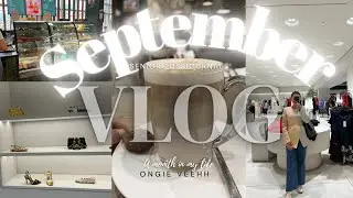 #monthlyvlog | Solo Dates & Living, Yapping, Work Life & Window Shopping | SEPTEMBER JOURNAL Eps.1