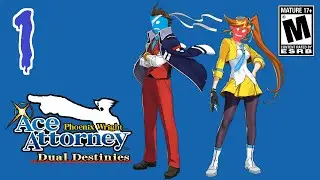 Ace Attorney Dual Destinies Part 1 - STARTING WITH A BANG! (Case 1 Start)
