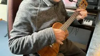 The Times They are A Changing - Solo ukulele - Arranged&played by Colin Tribe