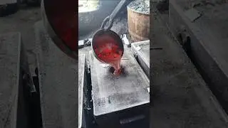 The Heat is Real &ndash; Dropping Molten Metal! #yt #shoets