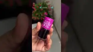 Etude Water Tint Swatches 💄 | Clean Girl Korean Makeup #ashortaday #ytshorts