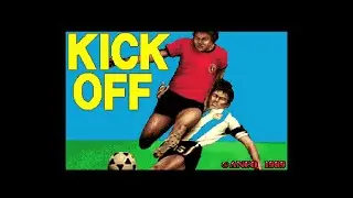 Kick Off. [AMiGA A500 - ANCO, Dino Dini]. (1989). Full ENGLAND, League Competition Play.