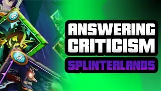 Answering Criticism of Splinterlands