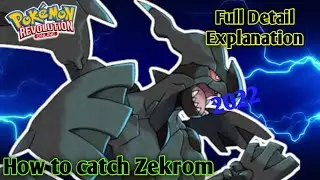 How to catch zekrom | Full Detail Video | Pokemon revolution online | Ashish171