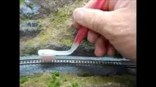 N Scale Kato Unitrack Ballasting Tools