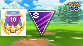 I'm back up to 2985! 4-1 Set of Go Battle League