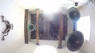 Campanas electrificadas en la parroquia de Santa Barabara de Madrid