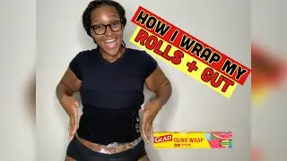 HOW TO: BELLY WRAP WITH SARAN WRAP|| SHRINK ROLLS AND GUT