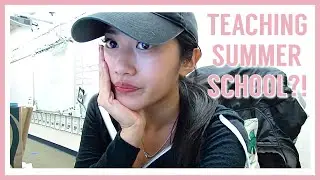 Teaching Summer School?! ♡ First Grade Teacher VLOG 2021