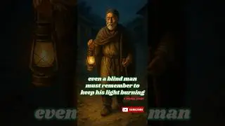 The Blind Man and the Lantern  A Powerful Moral Story about Inner Light | motivational video