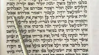 Torah Reading Lech Lecha seventh Aliyah