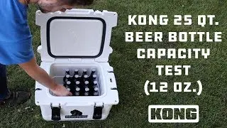 KONG 25 Beer Bottle Capacity Test
