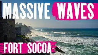 Fort de Socoa | Massive Sea Waves | Visiting New Aquitaine | France
