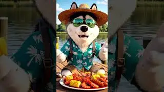 Husky Visits Savannah 🐺🌿 | Best Food, Historic Streets & Hidden Gems!