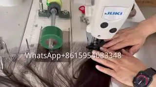 High-end wig wefting sewing machine
