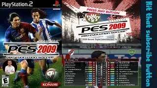 Pro Evolution Soccer 2009 PES 2009: Boca Juniors vs River Plate -Match Gameplay on PS2 PlayStation 2