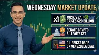 Market Update: Musk's $20B xAI Funding, Senate Crypto Bill Vote & Oil Prices Drop | Jan 7, 2026