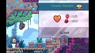 Mosaic Garden Silver Strawberry | Celeste