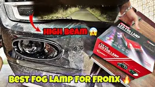 Installing Fog Lamp in Suzuki Fronx 🔥| Fog Light For Fronx 🔥 | Suzuki Fronx 2026  | Fog lamp fronx❤️