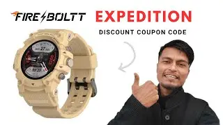 Fireboltt Expedition Smartwatch | Fire Boltt Discount Coupon Code