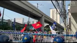 First batch of protesters arrives in Mendiola