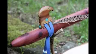 Indianerfl&ouml;te aus aromatischer Rot - Zeder ~ E ~ Adler ~ 432 Hz