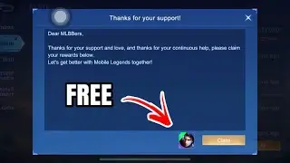 យក Skin Free មកលេងម្ដងមើល😘 | MLBB