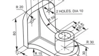 HOW TO DRAW ORTHOGRAPHIC DRAWING|FIRST ANGLE PROJECTION (Fig. 3.25)
