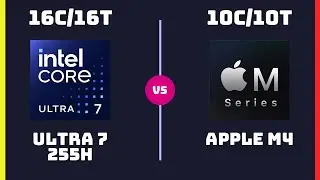 Intel Core Ultra 7 255H vs Apple M4 (10-Core) &ndash; CPU Comparison | Which CPU is Better?