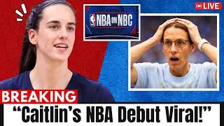 Caitlin Clark’s LIVE TV Moment Goes VIRAL — NBC NBA Debut SHOCKS Everyone!