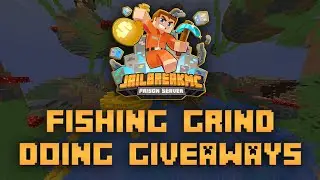 Fishing Grind and Doing Giveaways! | JailBreak MC