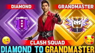 FINALLY GRANDMASTER DONE IN CLASH SQUAD | CS RANK PUSHING WITH RANDOM PLAYERS |