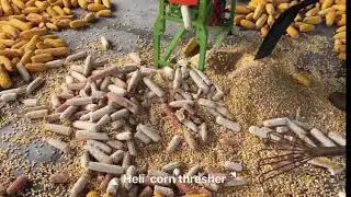 Super cheap high-yield corn thresher