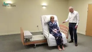 Theraposure: Rotoflex Rotating Bed  // Optional rising heel section