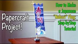PAPERCRAFT PROJECT! How to Make a Japanese 