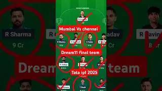 CSK vs MI Dream11 Team Prediction | Mi vs Csk Dream11 Team | mumbai  vs chennai  IPL 2025