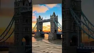 London Tower Bridge &ndash; History, Architecture & Iconic Landmark #sandart #sanddrawing #painting