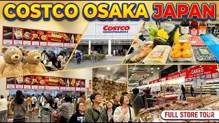 Exploring Costco in Osaka Japan Full Store Tour | Japanese Costco Grocery Haul | Costco Shopping