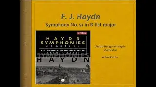 Haydn, Symphony 51  - Video Score - Adam Fischer