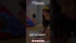 Art & Craft Classes for Kids | Admission Open at Arabesque Multi Activity Center