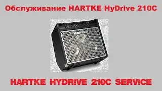 Обслуживание басового комбика HARTKE HyDrive 210C / HARTKE HyDrive 210C service